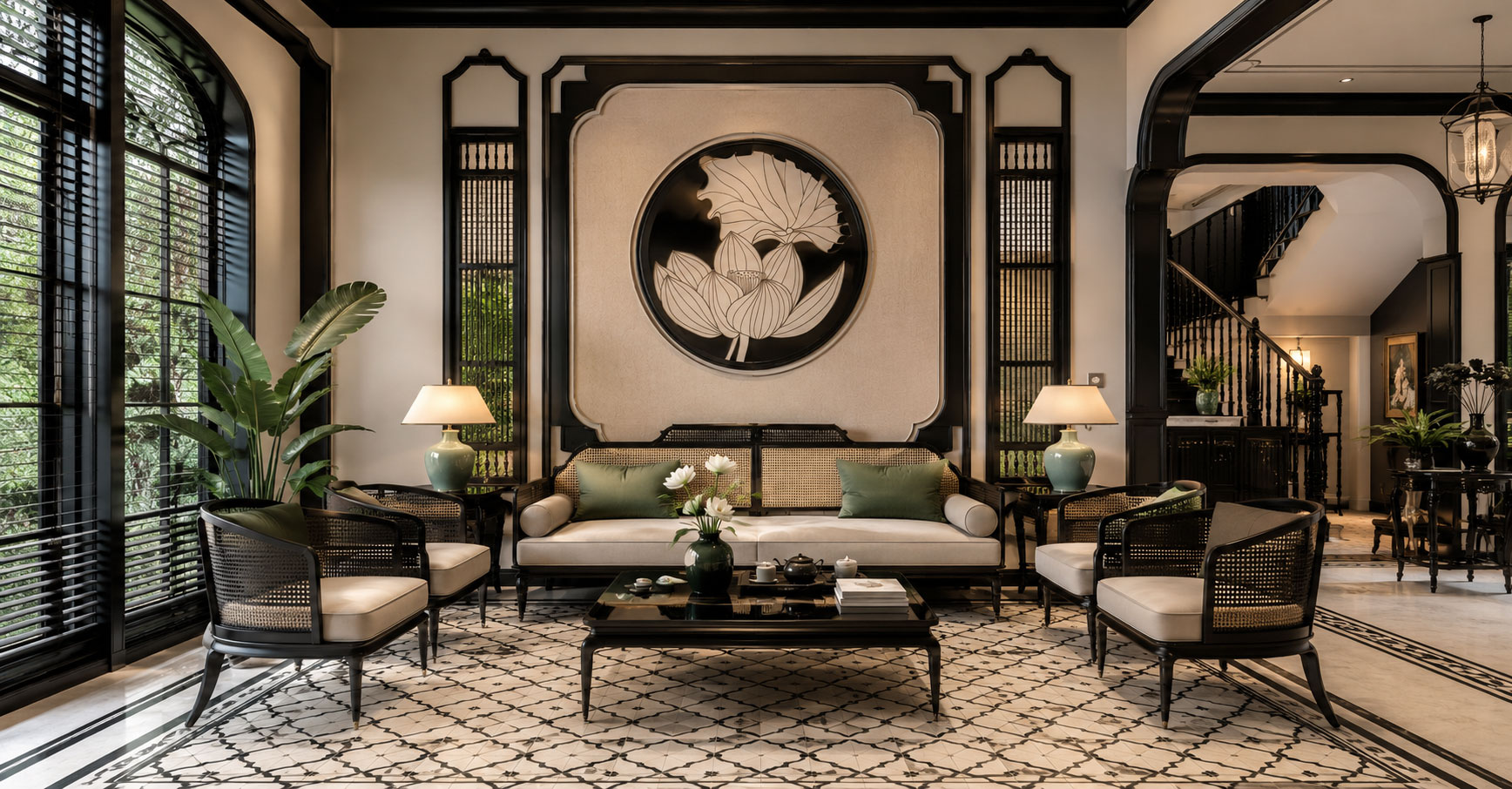 Indochine Decor - Đơn vị thiết kế thi công nội thất Indochine chuyên nghiệp