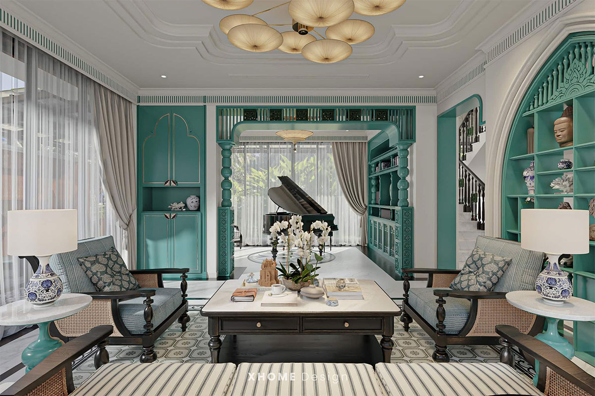Thiết kế nội thất Indochine có phù hợp với nhà phố hiện đại?