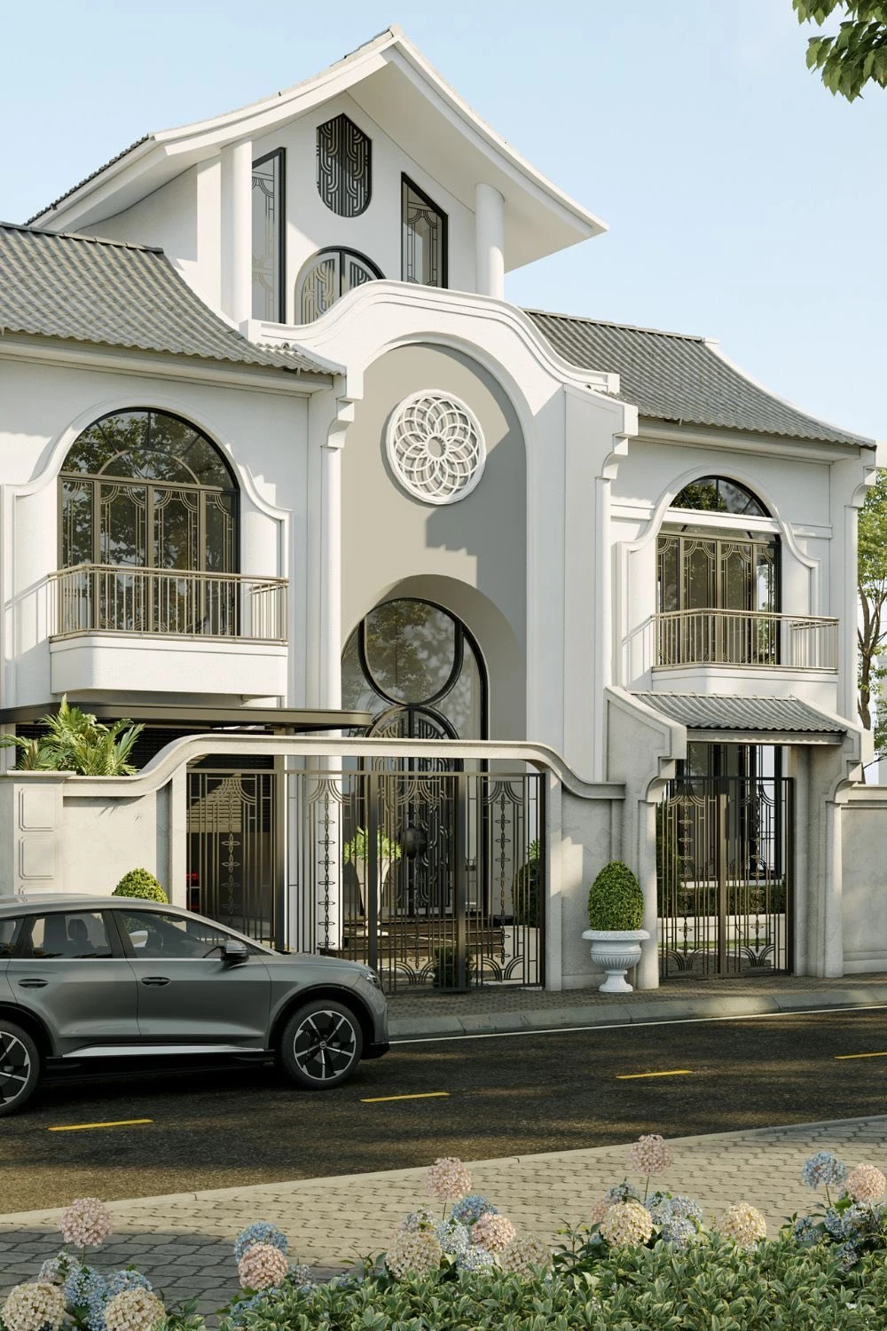 Biệt thự phong cách Đông Dương